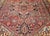 Textile 19th Century Heriz Serapi Rug, Hand-Knotted Wool, Geometric Pattern, Red & Green Vegetable Dyes, 9x12 For Sale - Image 7 of 13