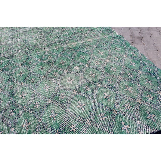 Vintage Turkish Anatolian Area Rug - 80.5"x100" For Sale - Image 11 of 13