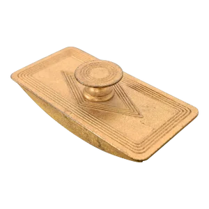 Tiffany Studios New York Graduate Bronze Doré Rocker Blotter