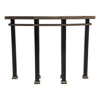 Bespoke Brass Console Table For Sale