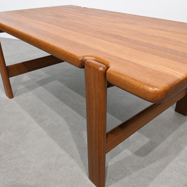 Vintage Danish Teak Coffee Table, 1970s For Sale - Image 6 of 9