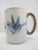 Ken Edwards El Palomar Blue Bird Flowers Mexican Tonala Folk Art Coffee Cup Pair For Sale - Image 11 of 14