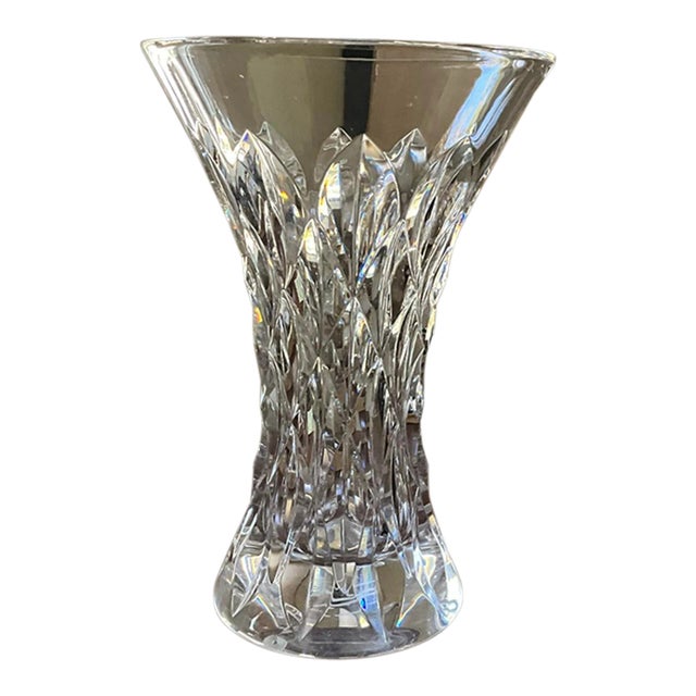 1990s Cartier Bleikristall Crystal La Maison Des Diamant Vase For Sale