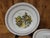 Set of 6 dinner plates, 24 cm in diameter. Made of French earthenware in Lorraine before 1923 by Keller & Guérin, in...