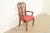 Baker Furniture Company Baker Furniture Style Queen Anne Solid Walnut Armchair, Circa 1960s For Sale - Image 4 of 11