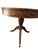 Original Retail $4113, The Jonathan Charles Transitional Burl Wood Fulgurite Drum Table features a striking burl wood...
