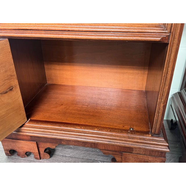 Brown Vintage Italian Nightstands, 1940s, Set of 2 For Sale - Image 8 of 16