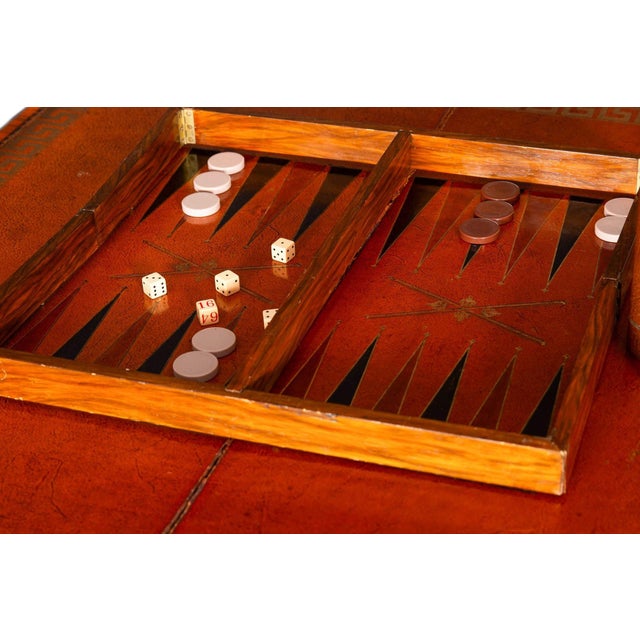 Fine Rare Pair of 19th Century English Antique Rosewood Games Tables For Sale - Image 11 of 18