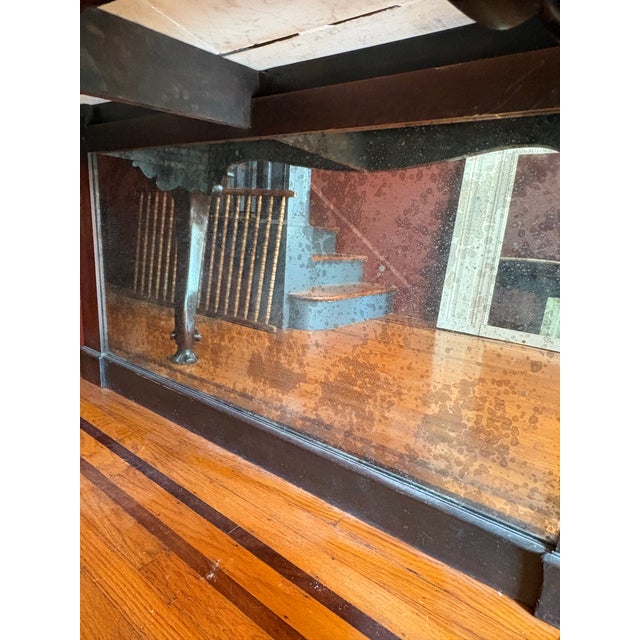 Superb 19th Century Carrara White Marble Top Hall or Antique Console Table For Sale - Image 4 of 10