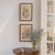 Beautiful painting on an 1800s paper by contemporary artist Afsoon Thayer. Flower motif painted with traditional Japanese...