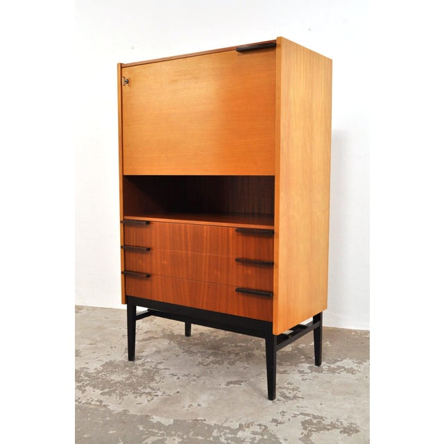 Mid-Century Modern Highboard with Secretaire by Frantisek Mezulanik for Up Zavody, 1960s For Sale - Image 14 of 16
