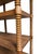 Brown Carved Spindle Wood Bookcase For Sale - Image 8 of 11