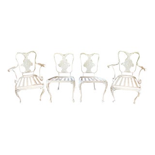 Garden Dining Room Chairs by Woodard For Sale