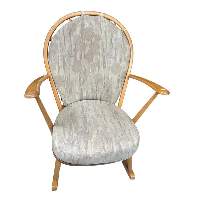 Blonde Model 315 Rocking Chair by Lucian Ercolani for Ercol, 1960s For Sale