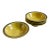 Mid Century Olive Green Stoneware Bowls - Set of 5 For Sale