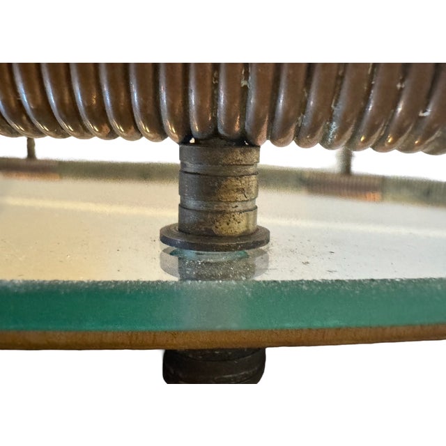 Vintage Art Deco Mirrored Tray Attributed to Fontana Arte For Sale - Image 10 of 13