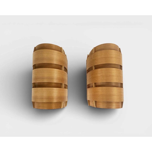 V155 Wall Lamps in Pine by Hans-Agne Jakobsson, 1960s, Set of 2 For Sale - Image 13 of 13
