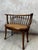 Wood Vintage Cane Armchair, 1940s For Sale - Image 7 of 12