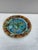 Majolica Chesnut Leaf Plate Sarreguemines, Circa 1890.