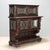Neo-Renaissance Style Ebony and Walnut Display Cabinet For Sale - Image 12 of 12