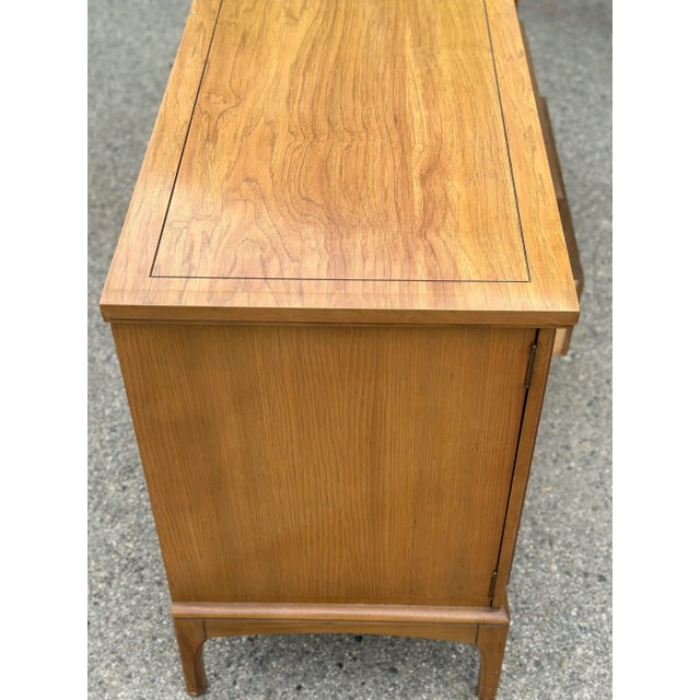 Brown 1960 Mid Century Credenza United Furniture For Sale - Image 8 of 9