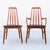 Restored Danish Modern Solid Teak "Eva" Dining Chairs by Niels Koefoed For Sale - Image 14 of 15