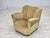 Danish Oak Relax Armchair with Velour Upholstery, 1960s For Sale - Image 4 of 18