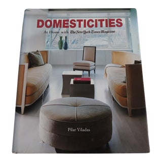 Vintage Decorative Mid Century Hardcover Book: Domesticities by Pilar Viladas For Sale