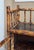 English Bamboo Bookcase Cabinet With Gallery Top and Two Glazed Doors For Sale - Image 11 of 18