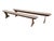 Antique Oak Benches, 1880, Set of 2 For Sale - Image 4 of 4