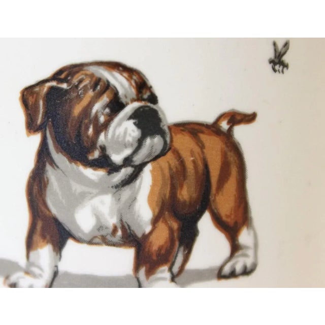 Traditional Edwin Megargee Signed Bulldog & Bumblebee Mug For Sale - Image 3 of 4
