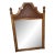 1980s Tommy Bahama Style Mirror Tone Wood Frame For Sale