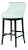 Century Furniture Dutton Swivel Bar Stool, Papyrus Leather For Sale