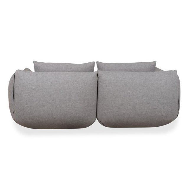 Jalis 21 Fabric Two-Seater Grey Sofa from COR For Sale - Image 10 of 12