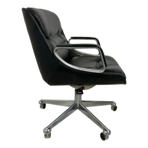 Jean Gillon Mid-Century Modern Office Chair Brazillian Leather