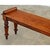 English 19th Century Mahogany Window Seat For Sale - Image 4 of 10