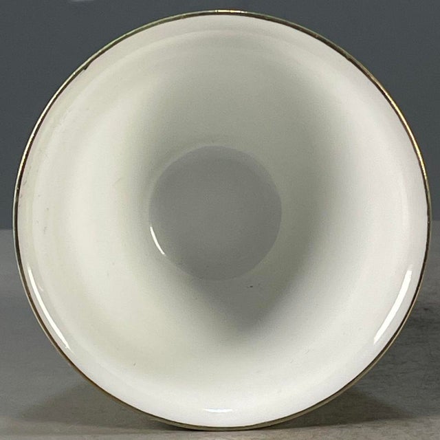 Vintage Qing Famille Rose Porcelain Teacup – Peony & Lattice Motif, Qianlong Mark For Sale - Image 4 of 9