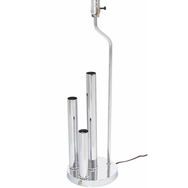 Mid 20th Century Vintage Mid Century Chrome Table Lamps- a Pair For Sale - Image 5 of 7