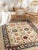 8x10 Violet Traditional Ivory Allover Floral Hand Knotted Wool Carpet Rug For Sale In New York - Image 6 of 6