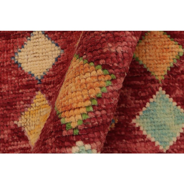 Textile Shabby Chic Tribal Balochi Zachery Hand Knotted Wool Rug - 3'3'' X 5'0'' For Sale - Image 7 of 10