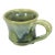 Vintage Signed Handmade Studio Pottery Coffee Mug For Sale