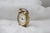 Metal Gold Alarm Desk Clock in Brass, 1970s For Sale - Image 7 of 15