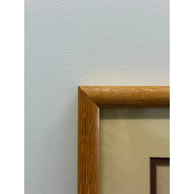 1970s Pastel Painting of Three Hugging Figures "Joy of Living 2" Signed, Framed For Sale - Image 9 of 12