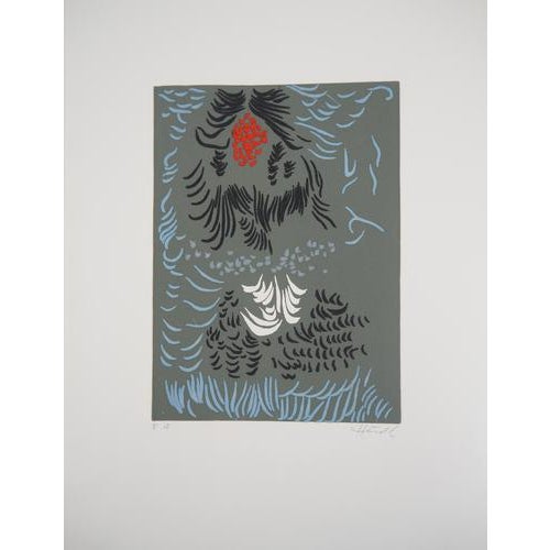 Jacques Herold, Surrealist Seaweeds, 1975, Etching For Sale - Image 8 of 8