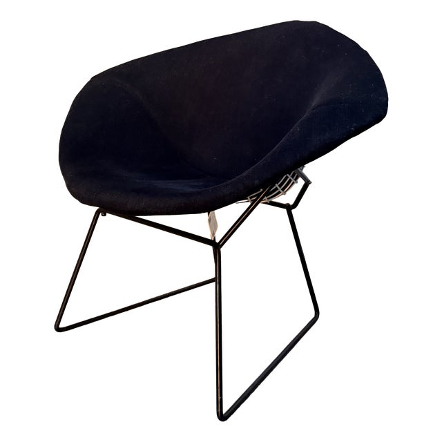 Bertoia Diamond Chair in Full Upholstery by Harry Bertoia for Knoll International, 1980s For Sale