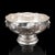 This is a vintage punch bowl. An English, silver plate on copper ice dish or cooler, dating to the Art Deco period, circa...