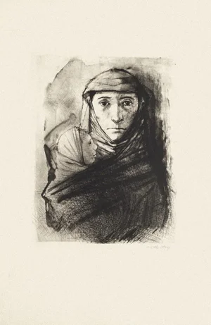 Figures - Original Black and White Etching by M. Ciry - 1964 1964