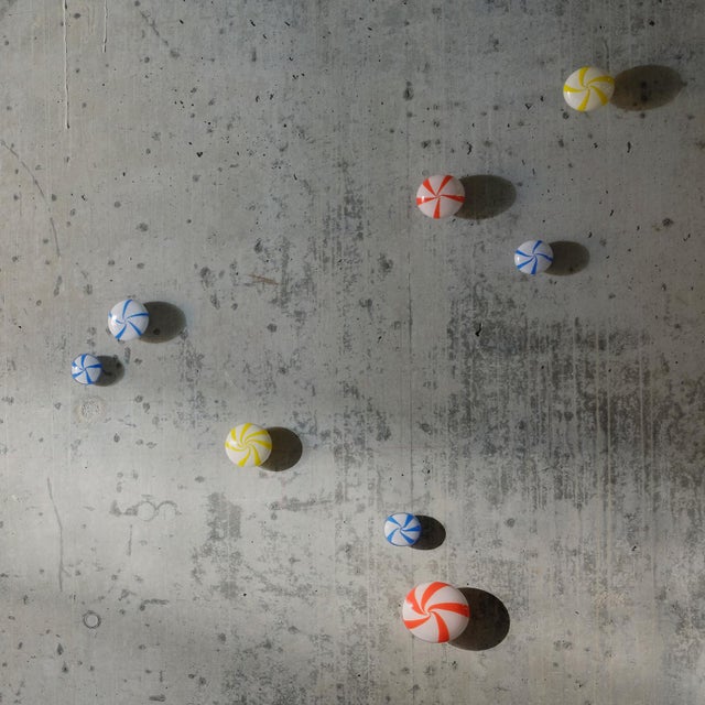 Medium coatCANDY Glass Coat Hook by Studio Berg For Sale - Image 7 of 9