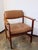 Vintage Scandinavian Armchair in Rosewood and Leather, 1960s For Sale - Image 13 of 14