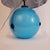 Art Deco Table Lamp in Blue Glass Sphere from Charles Schneider Workshop, France, 1940s For Sale - Image 10 of 18